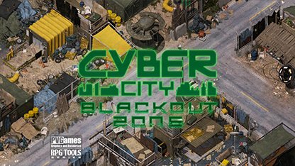 Cyber City Blackout Zone Tiles