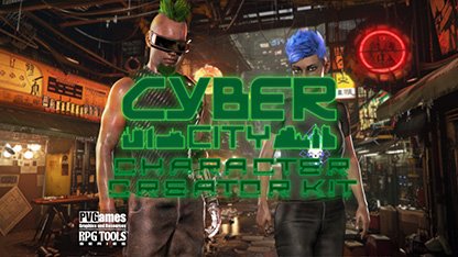 Cyber City Character Creator Kit