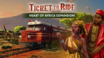 Ticket to Ride: Heart of Africa Expansion