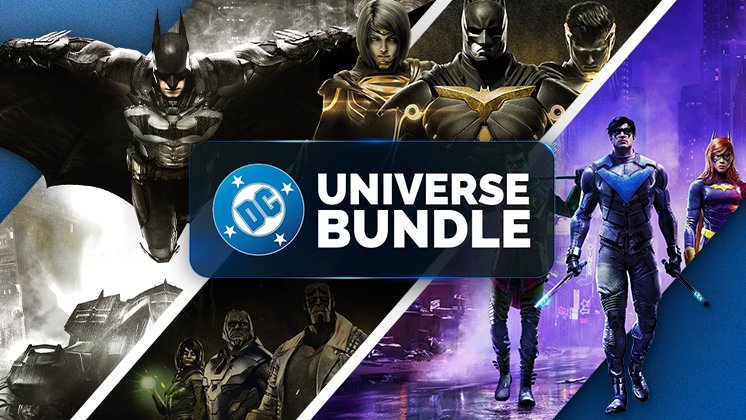 [GMG Bundle] The DC Universe Bundle ($5 for Injustice Ultimate Edition & Batman: Arkham Asylum GOTY | $9 adds Suicide Squad: Kill the Justice League - Digital Deluxe, Batman: Arkham City GOTY & Gotham Knights | $12 adds Injustice 2 Legendary, Batman: Arkham Origins and Batman: Arkham Knight Premium)