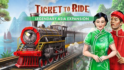 Ticket to Ride: Legendary Asia Expansion