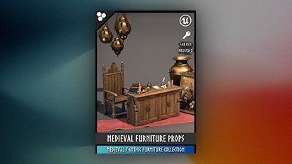 Medieval Furniture Props