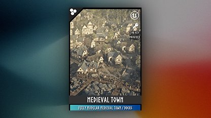 Modular Medieval Town / Docks
