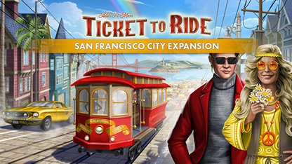 Ticket to Ride: San Francisco City Expansion