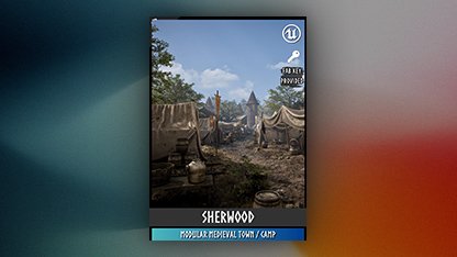 Sherwood: Modular Medieval Town / Camp