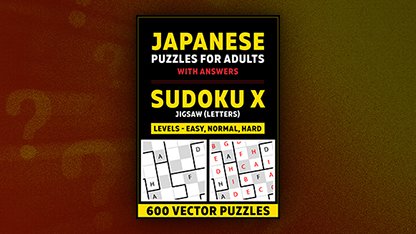 Sudoku X Jigsaw (Letters)