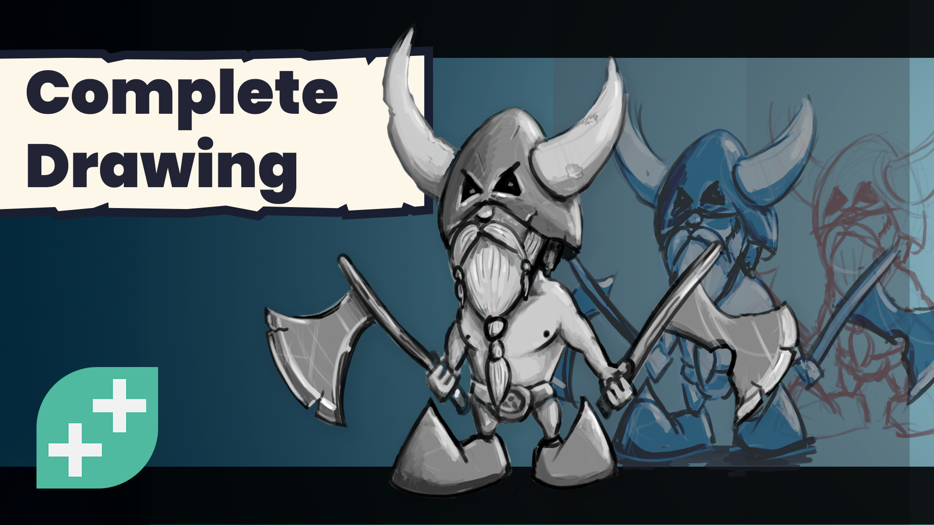 Complete Drawing Course: Create Your Own Drawings & Game Concept Art