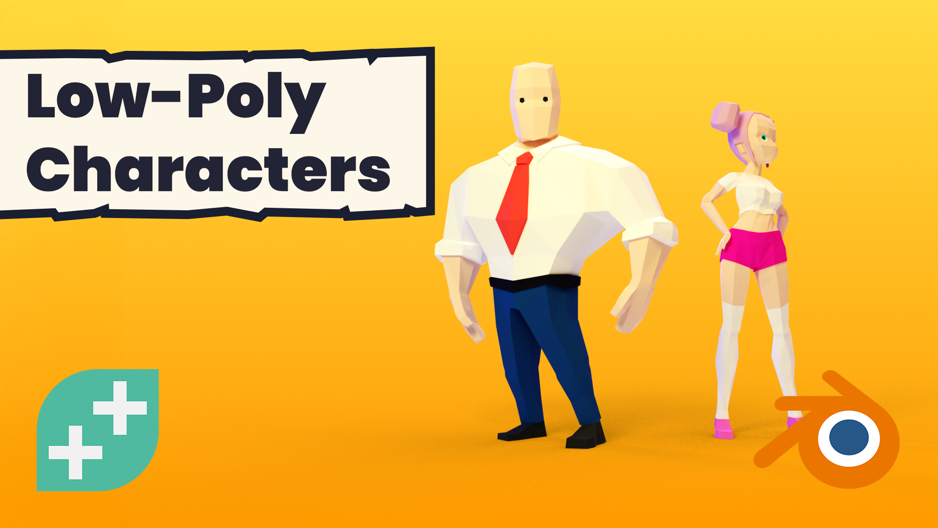 Blender Low Poly Characters Course: Model Your Own Stylized Characters!