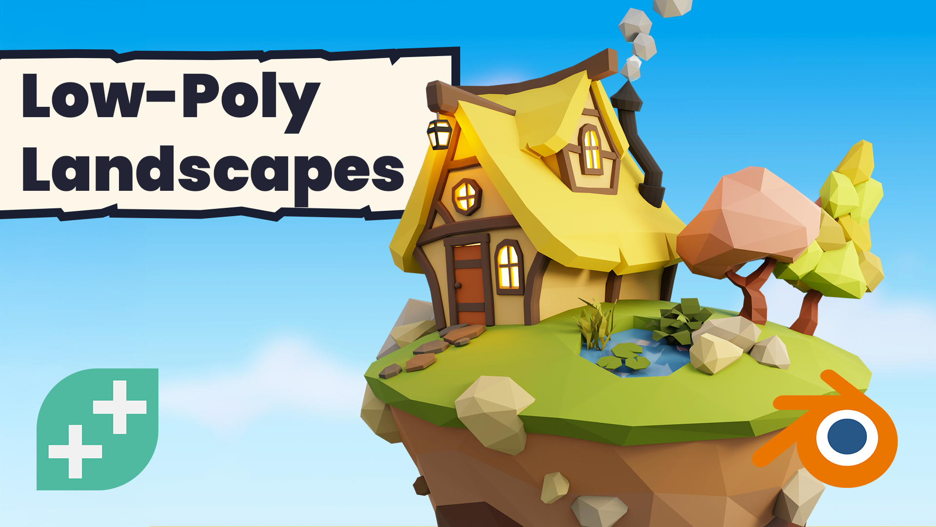 Blender Low Poly Landscapes Course: Model Your Own Stylized Landscapes!