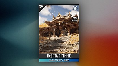 Mountain Temple: Japanese Shrine / Temple